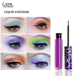 Best Sellers Custom Pigment  Liquid Eyeliner Pencil Long Lasting Black Color Eyeliner Stamp 2 in 1 Eyeliner For Eye