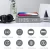 Best Selling Custom Logo 10Watt Wireless Charger with LED Digital Alarm Clock