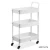 Import Best selling durable hair salon trolley cart plastic beauty salon trolley cart from China
