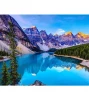 Best Selling Perfect Gift Moraine Lake Landscape 5D DIY Paintings by Crystal Diamond Art Kits Supplies