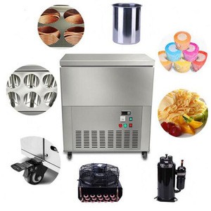 Best Selling stainless steel 6barrels Shaved snow Ice Block Machine Snowflake Ice Machine for sale