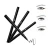 Import Best waterproof eyeliner with soft tip from China