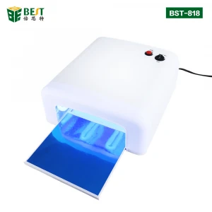 Best818 New Arrival 36W UV LED Nail Lamp Electric 4 LEDs Nail Dryer for All Gels with 30s/60s Button Perfect Thumb Solution