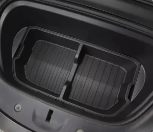 Big black high quality finely design waterproof durable accessories front trunk compartment storage box for Tesla Model 3