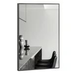 Big Rectangle Bathroom Mirror with aluminium alloy Metal Frame Wall-mounted Mirror