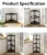 Import Black 5 Layers Stainless Steel Kitchen Metal Wire Display Storage Racks Multipurpose Shelf Shelves Stands from China