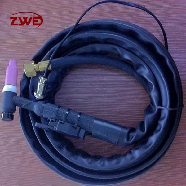 Black Air Cooled Tig Welding Torch WP-17