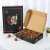 Import Black Custom Logo Mailiing Boxes 24 Girds Chocolate Gift Box Cardboard Strawberry Packing Box from China
