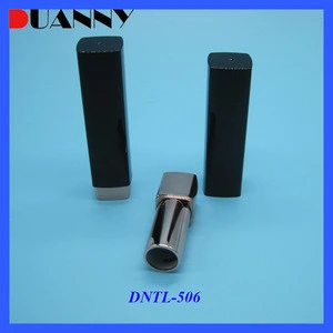 Black Plastic Lipstick Tube Packaging,Black Lipstick Tube