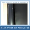 black tpu adhesive film for mesh fusing shoe upper making free sewing shoe upper leather