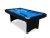 Import Black with Blue Color Custom Foldable Legs 7FT Folding Snooker Pool Billiard Table For Sale from China