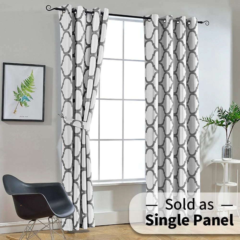BlaLatest design window curtains 100%polyester blackout curtain for the living room luxury#