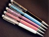 Bling Metal diamond slim crystal ballpoint ink touch screen pens for Iphone,Ipad,and all other touch screen device