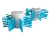 Blue nylon small hollow roller brush for cleaning, can be customized