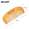 Blue ZOO Natural Bamboo Comb