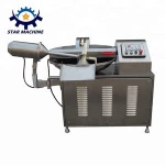 Bowl cutter mince meat mixing machine