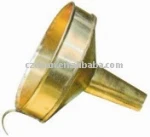 brass oil funnel