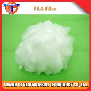 breathable 6D 64mm pla staple fiber for fiberfill application