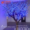 bright blue LED flower tree light artificial cherry blossom LED Firework Lights