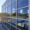 building aluminium profile double tempered glass exterior curtain wall