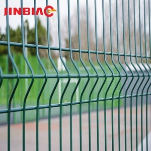 Building easy install powder coating wire mesh  fence