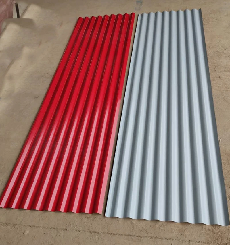 Building Material Gi/PPGI/PPGL/Prepainted /Zinc Coated Color Prefab&Corrugated Steel Roofing Sheet