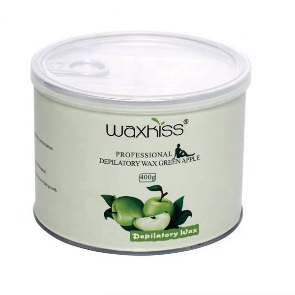Bulk Sale Soft Wax Aloe vera  Flavor Tin Wax Hair Removal Depilatory Soft Wax 800g