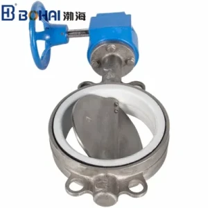 Butterfly Valve Stainless Wafer Motorized Disc