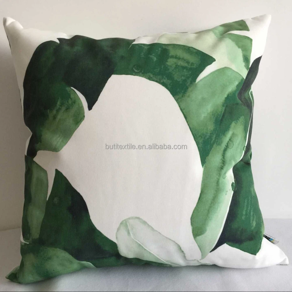 Canvas fabric white plain pillow/throw pillows
