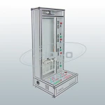CAP-505 Four-story Lift Control Trainer Transparent design Elevator Simulator Elevator Training Equipment education teaching use