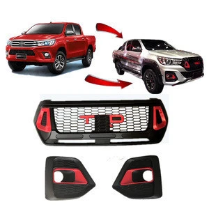 Car accessories body kit front bumper for toyota hiace hilux rocco+ revo/vigo