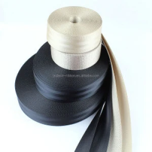 Car Seat Belt Customized Printed White Nylon Webbing Belt