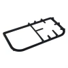 Cast Iron Grid Freestanding Low-Cost Pan Support