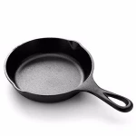 Cast Iron Skillet 3-Piece Set - Best Heavy-Duty Professional Restaurant Chef Quality Pre-Seasoned Pan Cookware Set