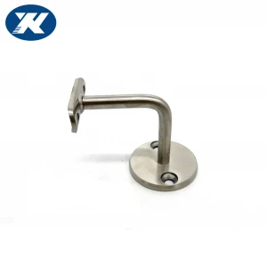 Casting 316L fixed heavy duty Side Mounted grade 304 stainless steel handrail support bracket for 38mm round railing