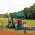 Import Castle outdoor awesome slide and swing set playground from China