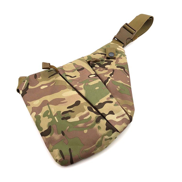 Casual Lightweight Waterproof Unisex Multifunctional Tactical Storage Gun Sling Chest Shoulder Bag with Adjustable Strap