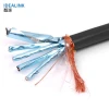 Cat6a  Cat7  SFTP 23AWG 1000ft lan cable double braid shield solid communication network cable for outdoor