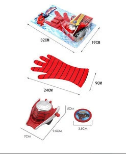 Catterpillar Ultimate Spiderman Gloves With Disc Launcher