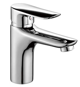 CE ACS Brass Chrome Single lever handle mixer Elegance Lavatory Bathroom Basin Faucet