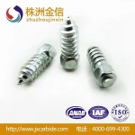 cemented carbide antiskid screw car tire studs - ice grip screw studs made of tungsten carbide