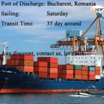Cheap Ocean Sea Freight Shipping to Bucharest, Romania from China  China Romania freight forwarder