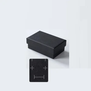 Cheap price Paper lid and base jewellery pendant necklace packaging eco friendly jewelry packaging set for small business