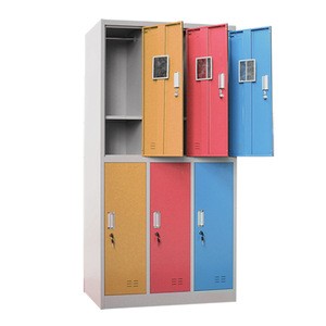 Cheap School Furniture Dormitory 6 Door Steel Lockers For Sale Philippines