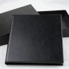 Cheaper price black pu leather CD drive case supply online
