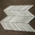 Import chevron interior wall wood grain marble mosaic tile from China