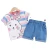 Import Children Clothing Set Baby Boy 100% Cotton Summer Clothes Printed Kids Sleeveless Magi T-shirt &amp; Shorts Set from China