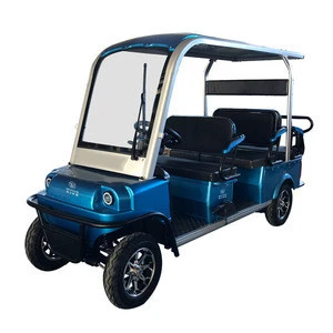 china 6 seater four wheel electric club golf cart for sale