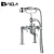 Import China Factory Bath Tub Faucet Floor Mounted Freestanding Bath Shower Mixer Set from China