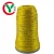 Import China factory direct sale color round beads 100% polyester yarn for hand knitting from China